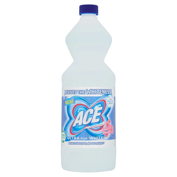 Ace Floral Bouquet Laundry Bleach 1L, front of pack
