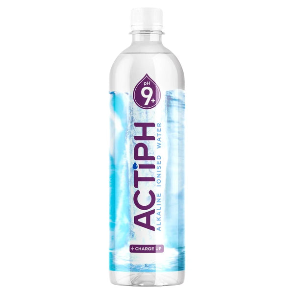 Actiph Alkaline Ionised Water 1L, front of pack