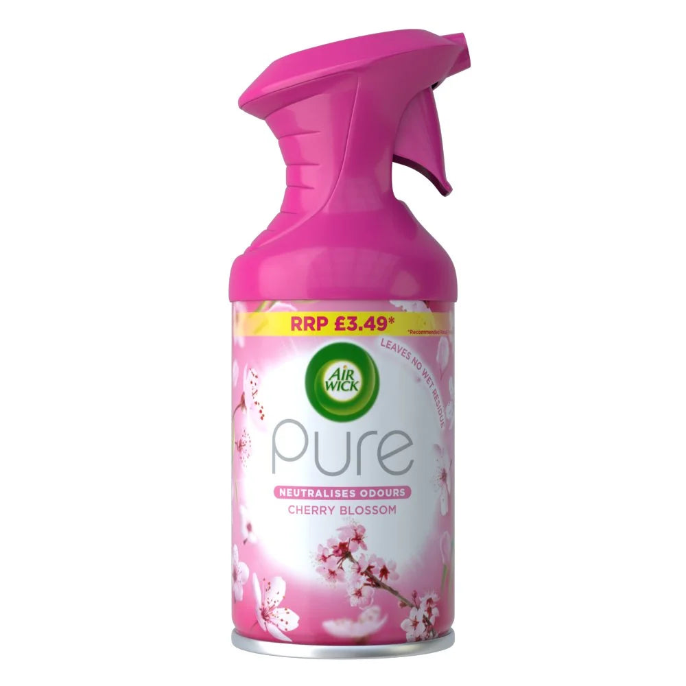 Air Wick Cherry Blossom Aerosol 250ml, front of pack