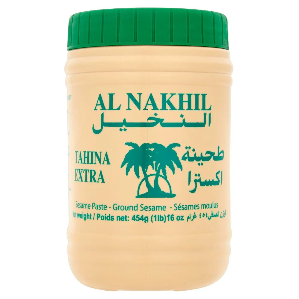 Al Nakhil Tahina Extra sesame paste 454g, front of pack