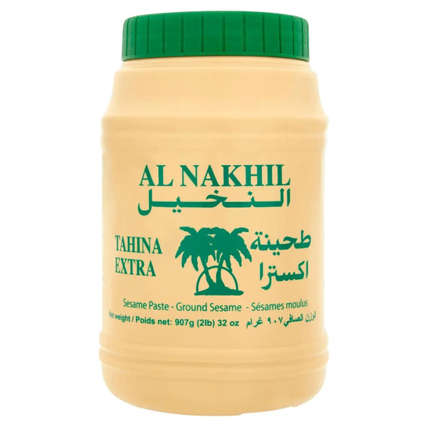 Al Nakhil Tahina Extra sesame paste 907g, front of pack