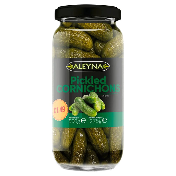 Aleyna Cornichons 500g, front of pack