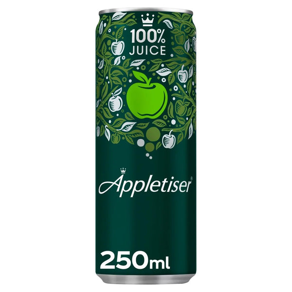 Appletiser Sparkling Apple Juice 250ml can, front of pack