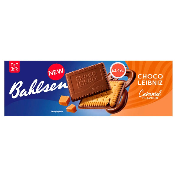 Bahlsen Choco Leibniz Caramel Flavour 111g, front of pack
