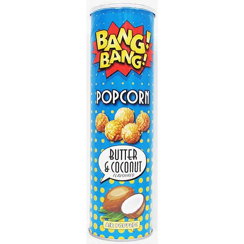 Bangbang Butter and Coconut Popcorn 85g, front of pack