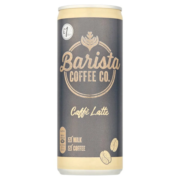Barista Coffee Co. Caffe Latte 250ml, front of pack