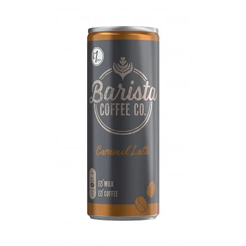 Barista Coffee Co. Caramel Latte 250ml, front of pack