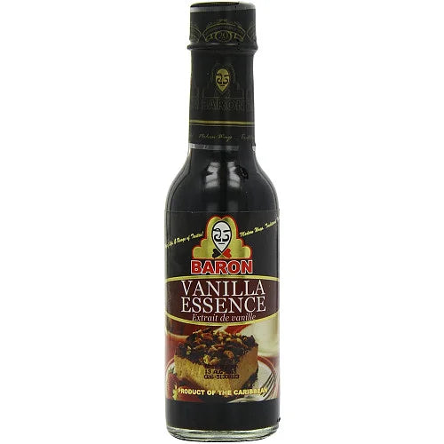 Baron Vanilla Essence 155ml, front of pack
