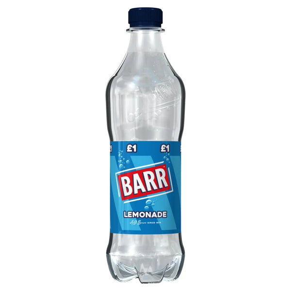Barr Lemonade Soft Drink Bottle 500ml, front of pack