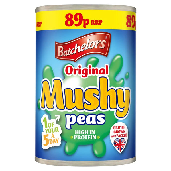 Batchelors Original Mushy Peas 300g, front of pack
