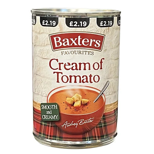 Baxters Tomato Soup 400g, front of pack
