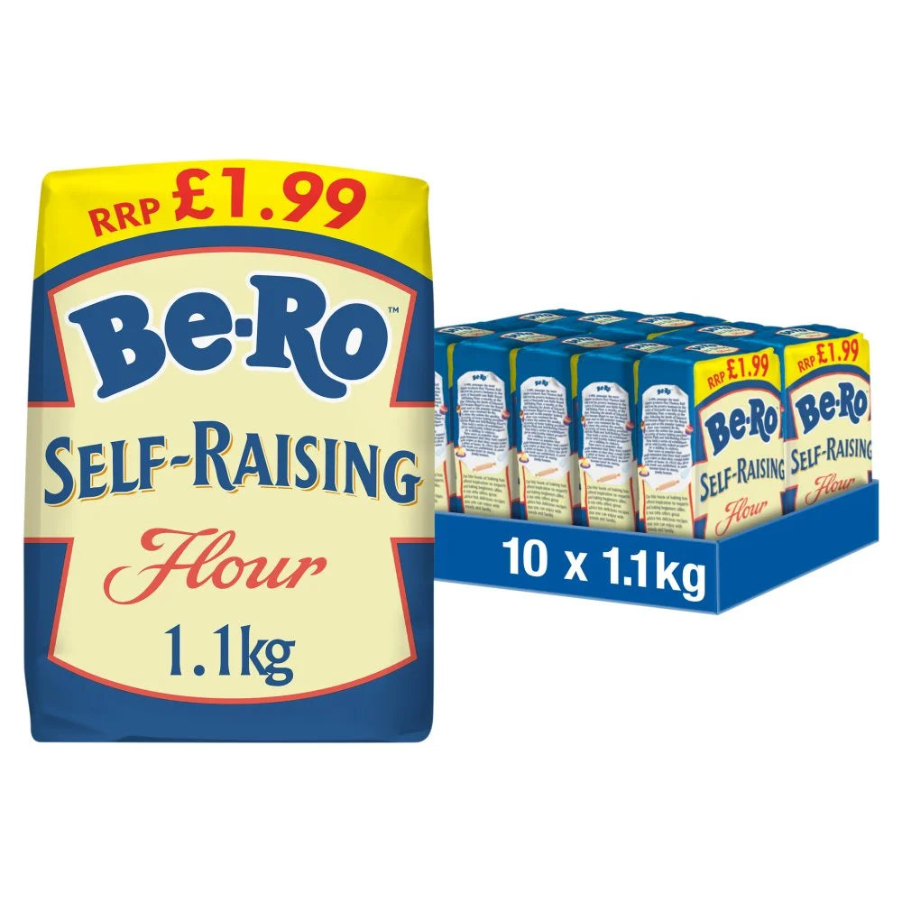 Be-Ro Self-Raising Flour 1.1kg, front of pack