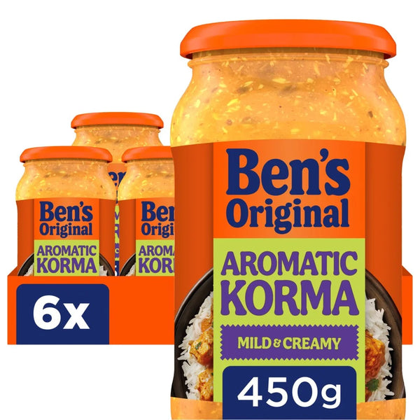 Ben's Original Korma Curry Sauce 450g, front of pack