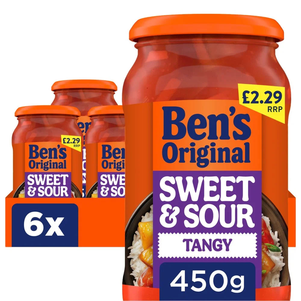 Ben's Original Sweet and Sour Sauce 450g, front of pack