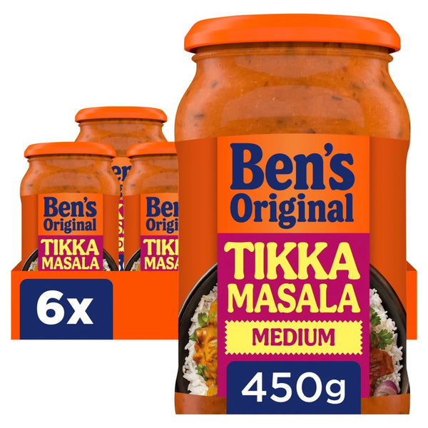 Ben's Original Tikka Masala Curry Sauce 450g, front of pack