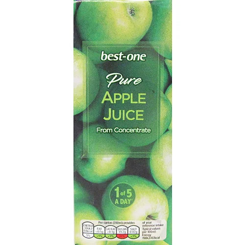Best-In Apple Juice 200ml, front of pack