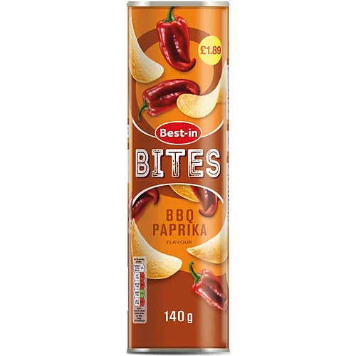 Best-In Bites BBQ Paprika 140g, front of pack