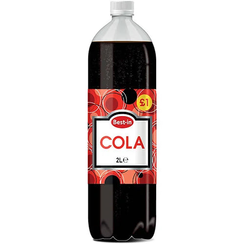 Best-In Cola 2L, front of pack
