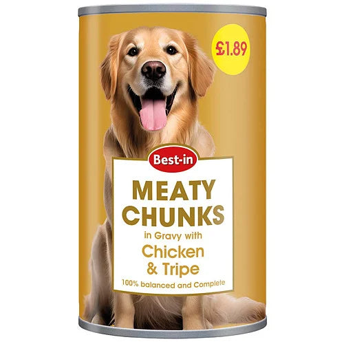 Best-In Dog Food Chicken & Tripe 1.2kg, front of pack