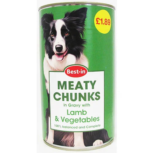 Best-In Dog Food Lamb and Veg 1.2kg, front of pack
