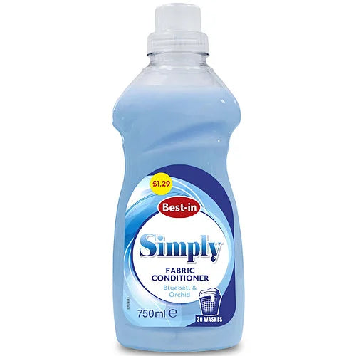 Best-In Fabric Conditioner Orchid & Bluebell 30 Wash, front of pack