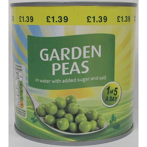 Best-In Garden Peas 560g, front of pack