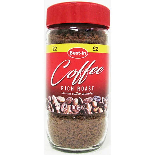 Best-In Instant Coffee 100g, front of pack