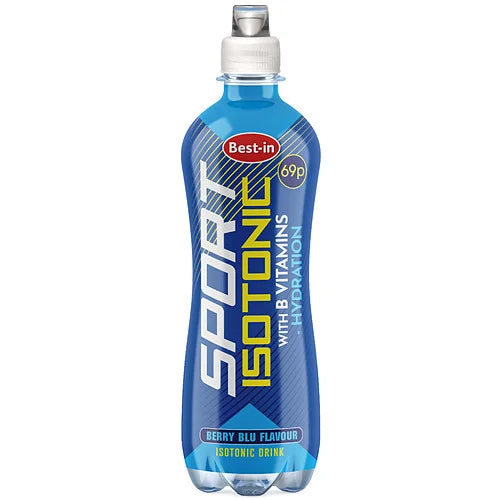 Best-In Isotonic Drink Tropical Blu 500ml, front of pack