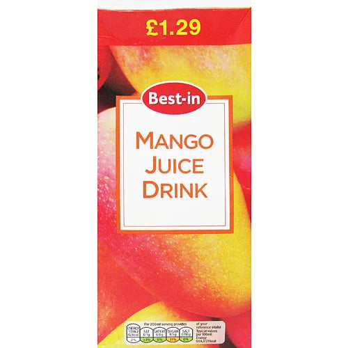 Best-In Mango Juice 1L, front of pack