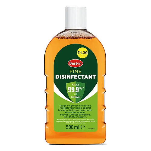 Best-In Pine Antiseptic Disinfectant 500ml, front of pack