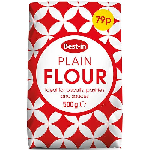 Best-In Plain Flour 500g, front of pack