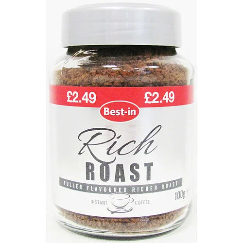 Best-In Rich Roast Coffee 100g, front of pack