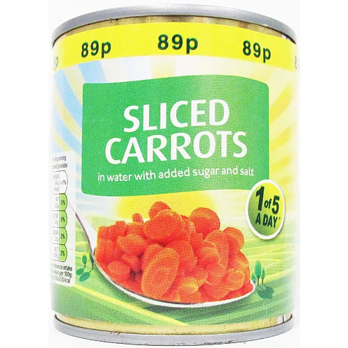 Best-In Sliced Carrots 300g, front of pack