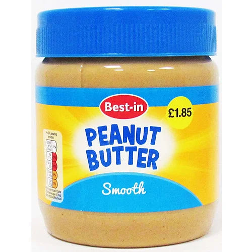 Best-In Smooth Peanut Butter 340g, front of pack