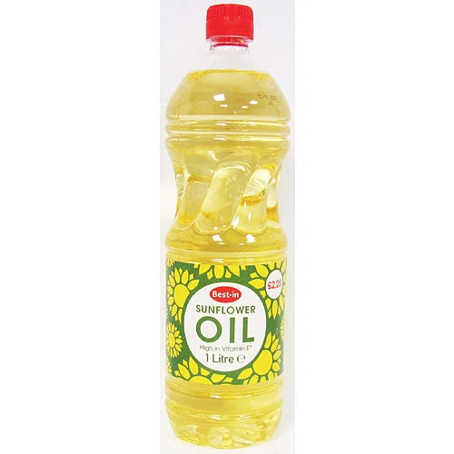 Best-In Sunflower Oil 1 Litre, front of pack