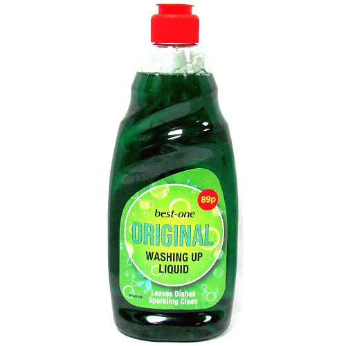 Best-In Washing Up Liquid Green 500ml, front of pack