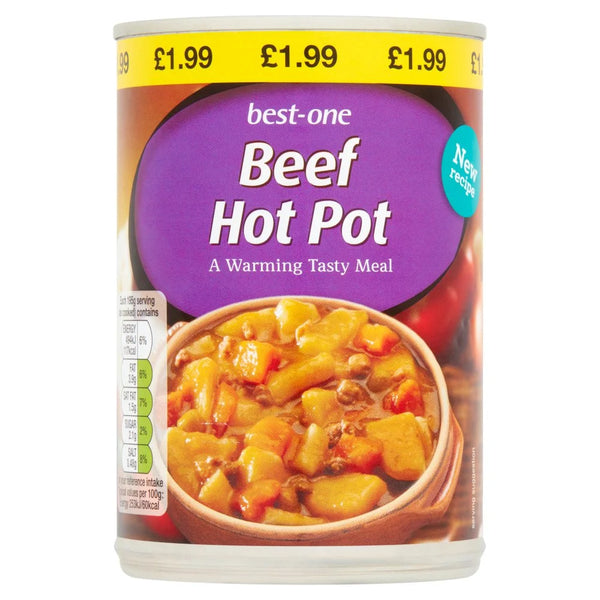 Best-One Beef Hot Pot 390g, front of pack