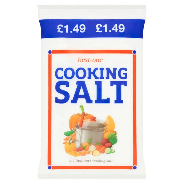 Best-One Cooking Salt 1.5kg, front of pack