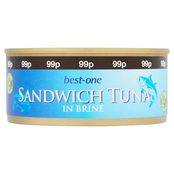 Best-One Sandwich Tuna in Brine 160g, front of pack