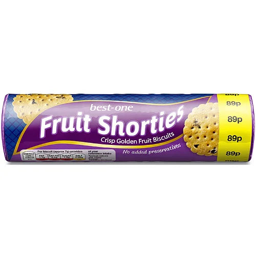 Bestone Fruit Shorties 200g, front of pack