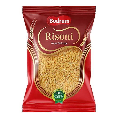 Bodrum Pasta Risoni Arpa Sehriye 500g, front of pack