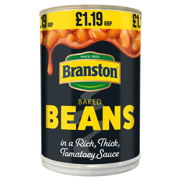 Branston Baked Beans 410g, front of pack