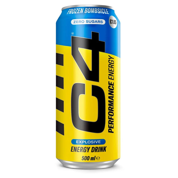 C4 Frozen Bombsicle Zero Sugars Energy Drink 500ml, front of pack