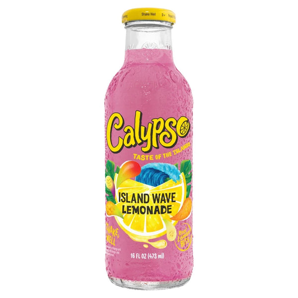 Calypso Island Wave Lemonade 473ml, front of pack