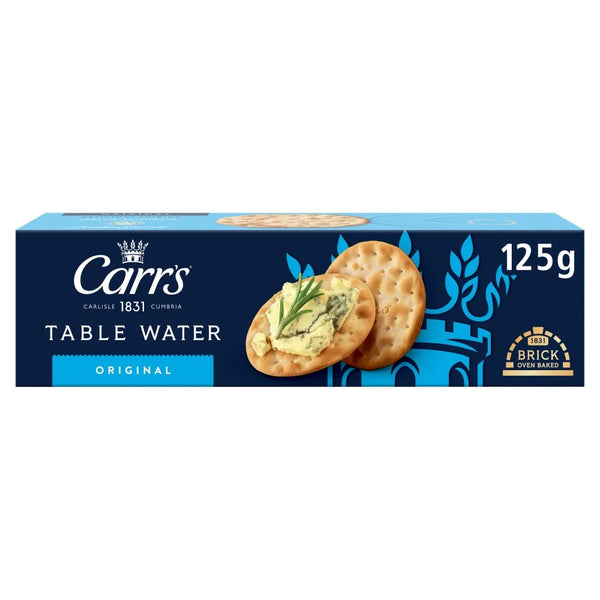 Carr's Table Water Crackers 125g, front of pack