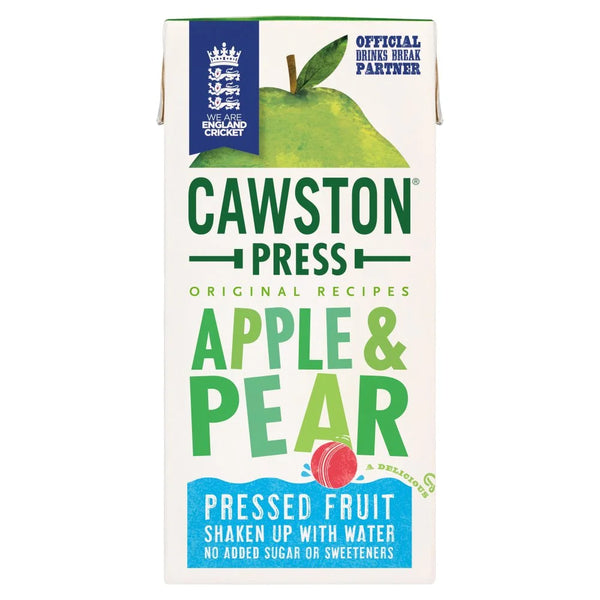 Cawston Press Apple & Pear Kids Juice Drink 200ml carton, front of pack