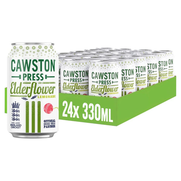 Cawston Press Elderflower Lemonade 330ml, front of pack