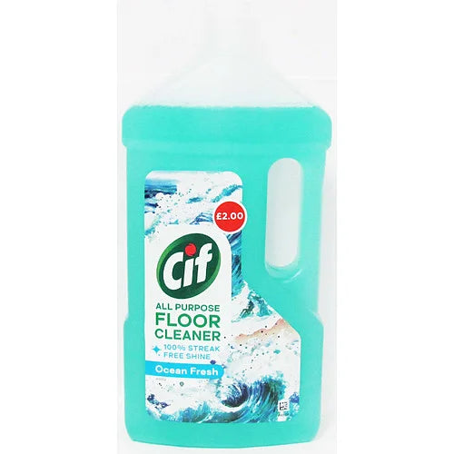 Cif Floor Cleaner Ocean 950ml, front of pack