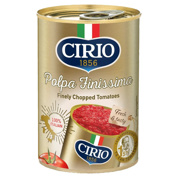 Cirio Finely Chopped Tomatoes 400g, front of pack