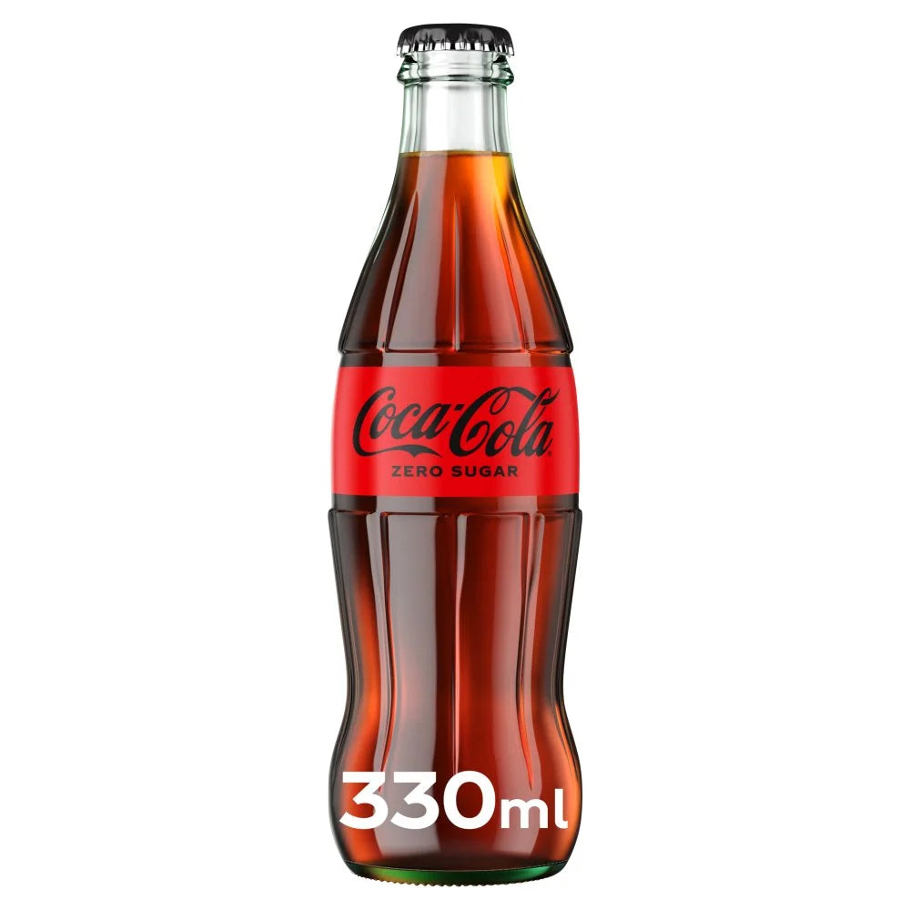 Coca-Cola Zero Sugar 330ml, front of pack